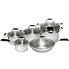 2T.GD3990 Bộ nồi inox 11 phần TIROSS TS870
