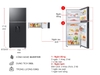 5THL Tủ lạnh Samsung Inverter 382 lít RT38CG6584B1SV