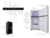 Tủ lạnh Sharp 556 lít Inverter SJ-XP595PG-BK