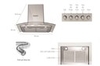 IGD2600 Máy hút mùi kính cong Sunhouse SHB6629-70C
