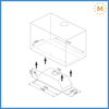 4TP5200 Máy hút khói khử mùi âm tủ Malloca MH 600GT