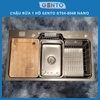 14'4N2600 Chậu rửa bát Gento GT04-8048 Nano