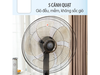 Quạt cây có điều khiển 12 cấp độ gió Kalpen F10