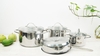 AGD1550 Bộ nồi 4 (3 nồi, 1 chảo): EH-WF4430 - Inox430