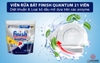 GD169 Viên rửa bát Finish Quantum túi 21 viên