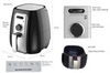 1,070k - Nồi chiên không dầu 3.0L Sunhouse SHD4025B đen