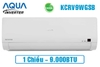 6TCH* Điều hòa Aqua Inverter 9000 BTU 1 chiều AQA-RV10ME gas R-32
