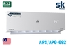 6TTK Điều hòa Sumikura 1 chiều 9.000BTU APS/APO-092