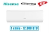 5T10CH Điều hòa treo tường Hisense inverter 12000BTU 1 chiều AS-12TR4RYDTU00B
