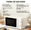5TTL Lò vi sóng Aqua AQS-MWM2001R 20L