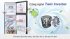 Tủ lạnh Aqua Inverter 211 lít AQR-T238FA(FB)