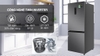 Tủ lạnh Aqua Inverter 260 Lít AQR-B306MA(HB)