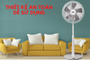 99GD1890 Quạt lửng Benny BF-35DCT màu trắng