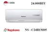 Điều hòa 1 chiều Nagakawa 24000 Btu/h NS-C24R1M05