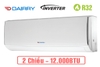 5T15TK Điều hòa treo tường Dairry 2 chiều 12000BTU inverter i-DR12KH