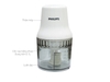 6N509 Máy xay thịt Philips HR1393 (HR-1393) - 700ml, 450W