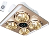 11TGD1750 Đèn sưởi nhà tắm 4 bóng âm trần LED HE9 (Điều khiển từ xa)