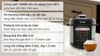 11GD1450 Nồi áp suất điện Tefal CY601868 6 lít