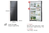 Tủ lạnh Hitachi inverter 290 lít H350PGV7(BBK)