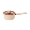 5T2351  Bộ nồi chống dính Ceramic Elmich Mocha EL5243MC04 Size 18,20,24, quánh 16cm