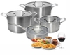 2T.GD3660 Bộ nồi inox 8 phần TIROSS TS871