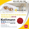 3TGD900 Đèn sưởi 2 bóng âm trần Kottmann – K9S