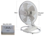 99GL1580  Quạt sàn công nghiệp Hatari IT18M2