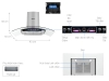 IGD2150 Máy hút mùi kính cong Apex APB6601-90C