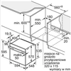 AGD13650  Lò nướng Bosch: HBG5370B0  - SERI 6  - Spain