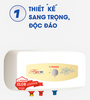 5T1790 Bình nóng lạnh ngang Picenza N15LUX 15 lít