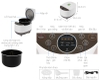 6N1090 Nồi cơm điện Philips HD4515 - 1.8L