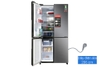 AA15350 Tủ lạnh Sharp Inverter 572 lít SJ-FX640V-SL