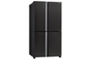 6tch* Tủ lạnh Sharp Inverter 525 lít Multi Door SJ-FX610V-MK