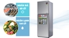 Tủ lạnh Sharp Inverter 224 lít SJ-X251E-SL
