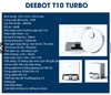 Robot hút bụi Deebot T10 Turbo