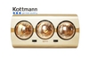 3TGD830 Đèn sưởi 3 bóng treo tường Kottmann – K3A