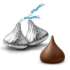Socola ú Kiss Hershey's Kisses Milk Chocolate sữa chuẩn Mỹ 306g