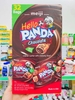 Bánh gấu Panda nhân kem socola Meiji Hello Panda Mỹ 32bags 680g