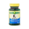 Viên uống bổ sung Spring Valley Vitamin K2 Supplement, Soft Gel Capsules 100 Mcg (60 Count)