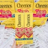 Bánh ngũ cốc yến mạch ăn sáng ăn dặm Cheerios chuẩn Mỹ 576g