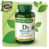 Viên uống Vitamin D3 Nature's Bounty Mỹ 5000IU 125mcg 400 Viên