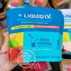 1 Túi 480g bột điện giải Liquid I.V. Hydration Multiplier Electrolyte chanh và dâu hàng chuẩn Mỹ (30 gói)