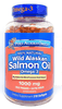 210 viên dầu cá hồi thiên nhiên ép lạnh cô đặc Wild Alaskan Salmon Oil Pure Alaska Omega chuẩn Mỹ
