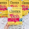 Bánh ngũ cốc yến mạch ăn sáng ăn dặm Cheerios chuẩn Mỹ 576g