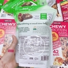 Túi 408g socola đen mix hạt JoJo's hàng chuẩn Mỹ Snack Victoriously dark chocolate hạnh nhân cranberry hạt dẻ cười