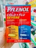 Tylenol giảm đau hạ sốt cảm cúm ngày đêm Cold & Flu Severe Caplets Day & Night chuẩn Mỹ