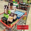 Túi 408g socola đen mix hạt JoJo's hàng chuẩn Mỹ Snack Victoriously dark chocolate hạnh nhân cranberry hạt dẻ cười