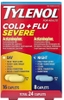 Tylenol giảm đau hạ sốt cảm cúm ngày đêm Cold & Flu Severe Caplets Day & Night chuẩn Mỹ