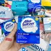 1 Hộp 36 viên sủi giảm đau hạ sốt Alka Seltzer Buffered Aspirin Pain Fever hàng chuẩn Mỹ