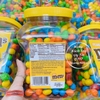 (Hộp 1757.7g) Kẹo socola chocolate candies peanut milk M&M hàng chuẩn Mỹ sôcôla nhân đậu phộng và nhân sữa